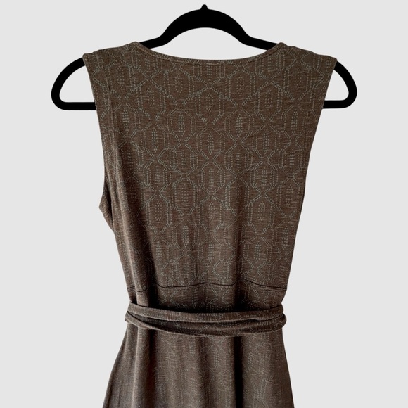 TOAD & CO NWOT CUE WRAP SLEEVELESS CAFE DRESS | SIZE: MEDIUM - Picture 6 of 8